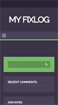 Mobile Screenshot of myfixlog.com